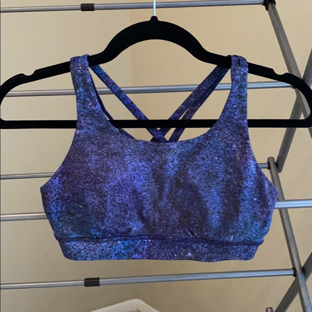 lululemon Sport Bra Polar Lights